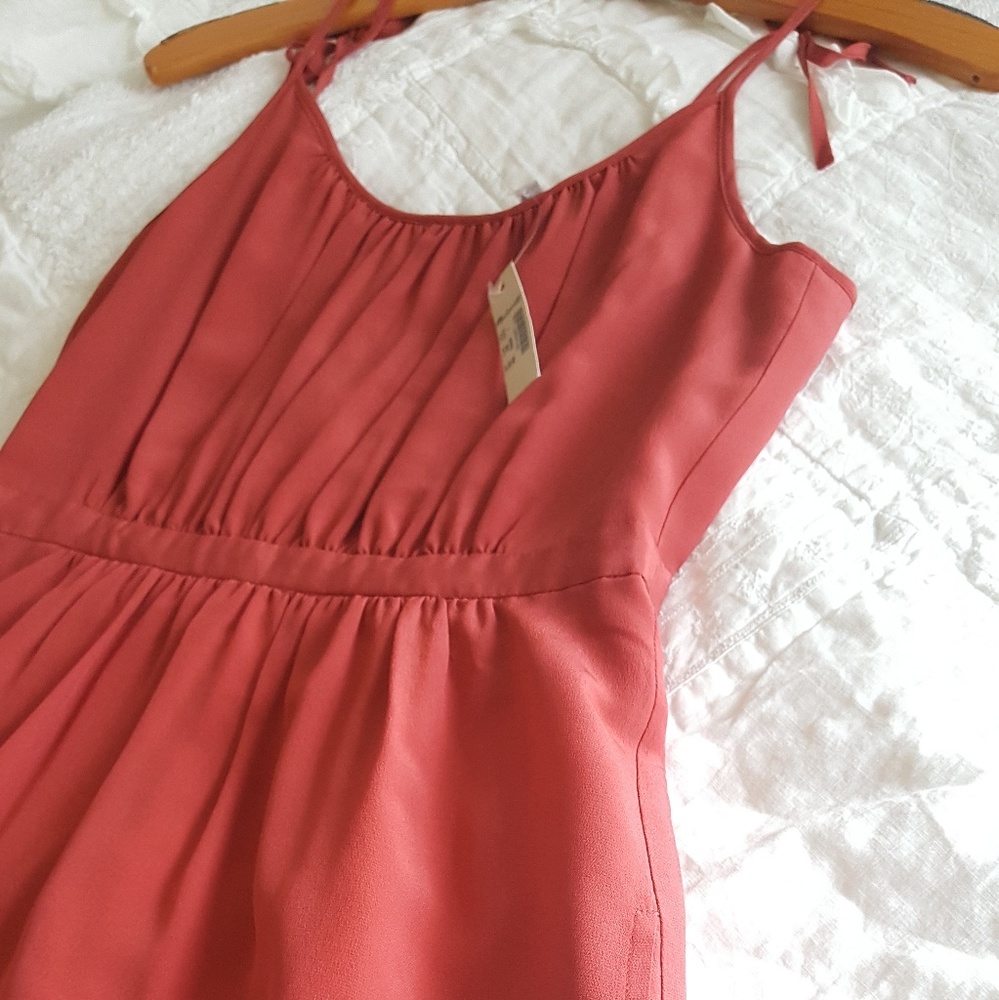 NWT $145 Madewell Silk "Skyway" Cami Dress, Sz 2 - Picture 4 of 5